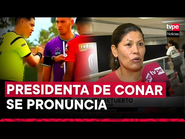 Presidenta de Conar: “No he asegurado que hay corrupción en la Liga 1”