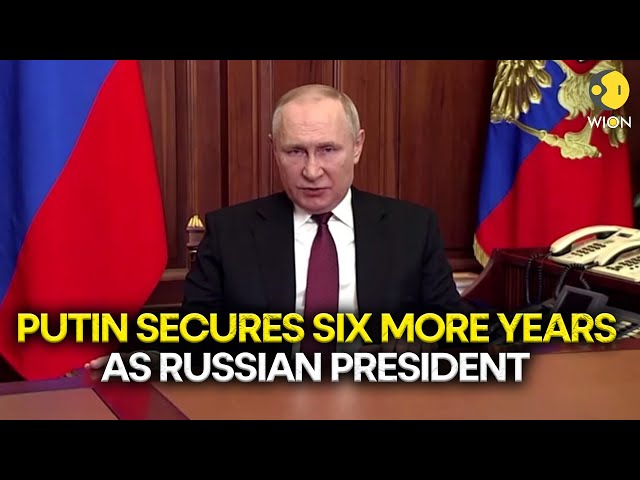 Russia-Ukraine war LIVE: Putin greets Moscow rally after election win | WION LIVE