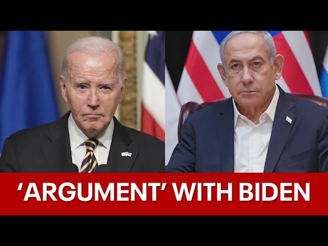 Netanyahu tells Israeli lawmakers about 'argument' with Biden over Rafah