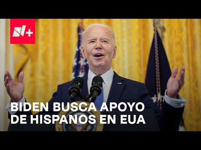 Biden presenta iniciativa para buscar apoyo de hispanos en EUA - En Punto