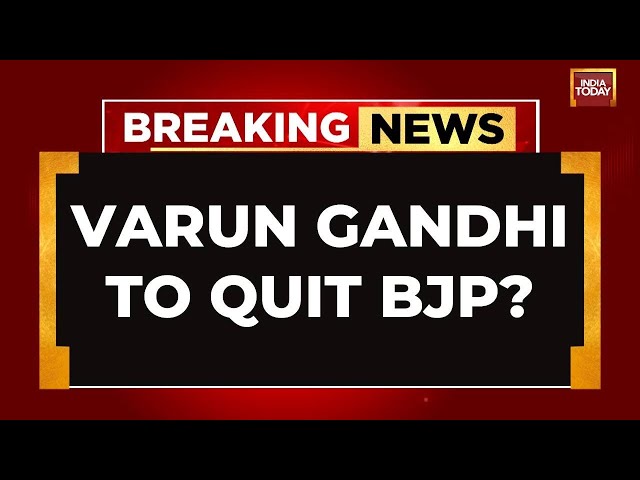 ⁣INDIA TODAY LIVE: Varun Gandhi To Quit BJP Ahead Of 2024 Elections? | Varun Gandhi LIVE News | BJP