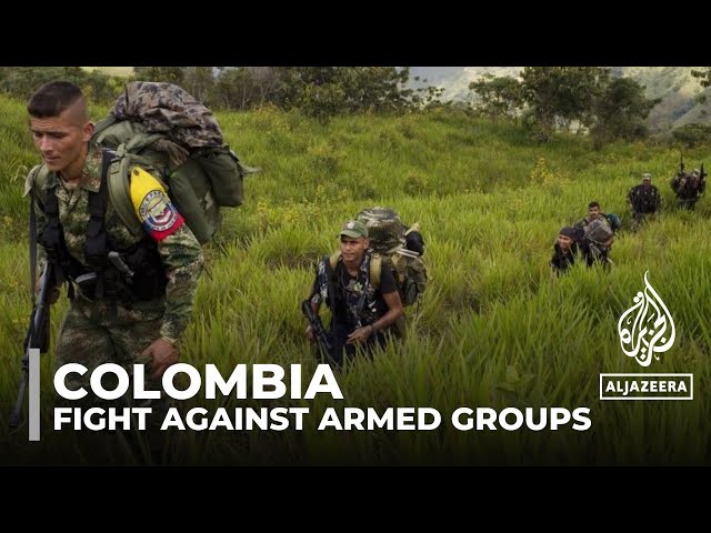 Colombia armed groups: Government suspends talks with FARC faction