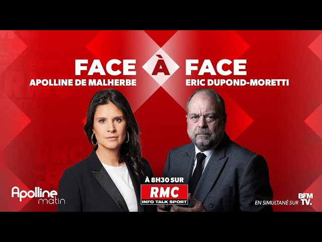  DIRECT - L'intégrale de l'interview de Éric Dupond-Moretti, garde des Sceaux, sur RMC