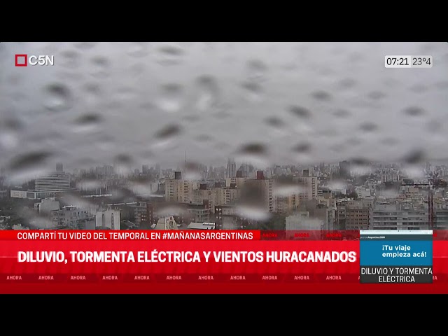 ALERTA ROJA en EZEIZA por FUERTES TORMENTAS: DEMORAS Y CANCELACIÓN de VUELOS