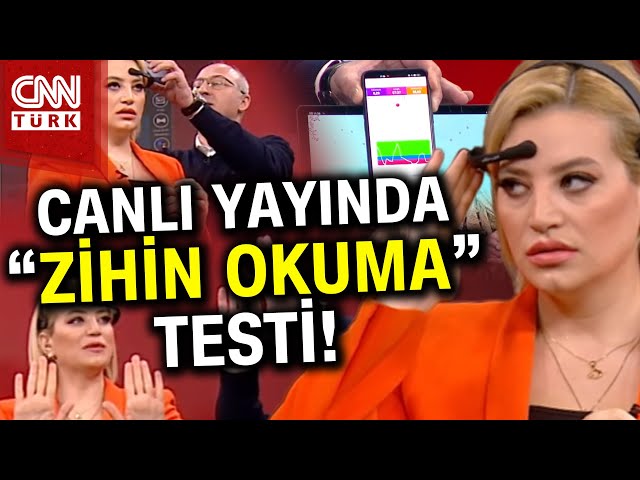 "Zihin Okuma" Testi CNN TÜRK'te Test Edildi! Anlık Hisler Bir Cihazla Ortaya Çıkıyor.