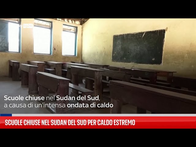 Scuole chiuse nel Sudan del Sud per caldo estremo