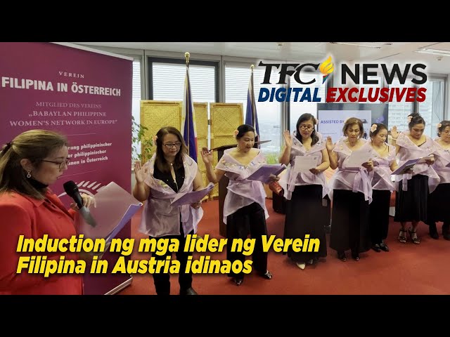 ⁣Induction ng mga lider ng Verein Filipina in Austria idinaos | TFC News Digital Exclusives