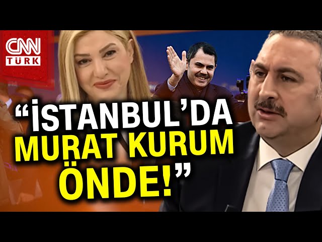 Abdülhamit Gül CNN TÜRK'te Son Anketi Açıkladı: "Murat Kurum Önde!" #Haber