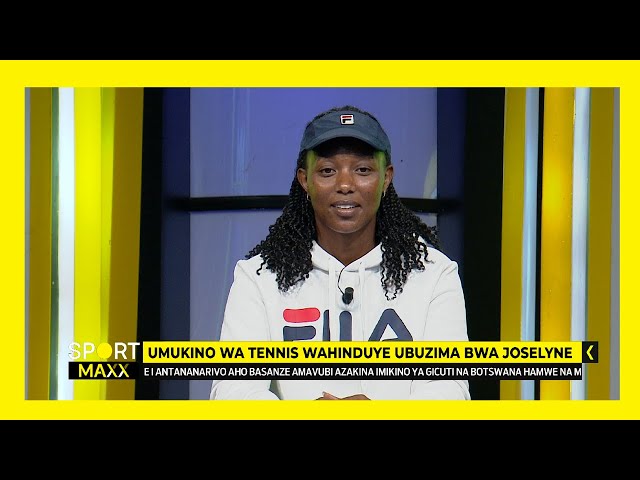 ⁣Nakinnye Tennis kubera ibikomere narimfite | Uko Tennis yahinduye ubuzima bwa Joselyne Umulisa