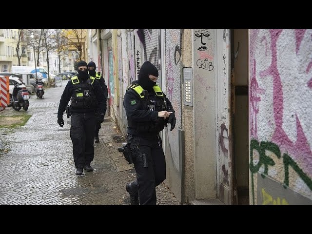 German police arrest two men suspected of plotting terrorist attack in Sweden