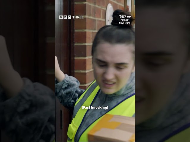 Footage of me interacting with delivery drivers daily x