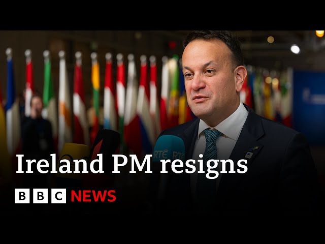 Leo Varadkar resigns as Taoiseach and party leader | BBC News