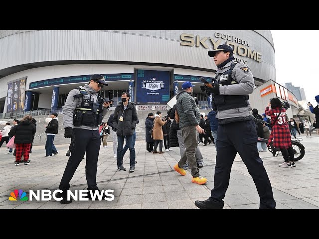 Dodgers and Padres play in MLB opener in Seoul amid security scare