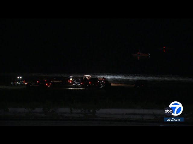 Search underway for missing swimmer in water at Dockweiler Beach