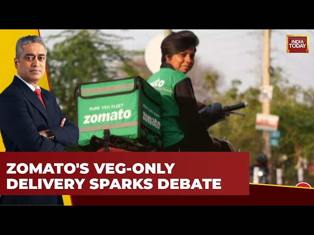 News Today With Rajdeep Sardesai: Why Zomato Scrapped Green Uniform For 'Pure Veg Fleet'?