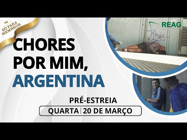 ⁣PRÉ-ESTREIA EXCLUSIVA: CHORES POR MIM, ARGENTINA