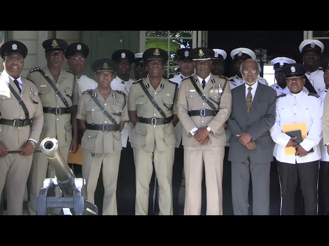 POLICE OFFICERS HONOURED FOR CONTRIBUTION TO RSS DEPLOYMENT