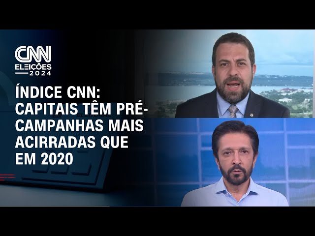 Índice CNN: Capitais têm pré-campanhas mais acirradas que em 2020 | BRASIL MEIO-DIA