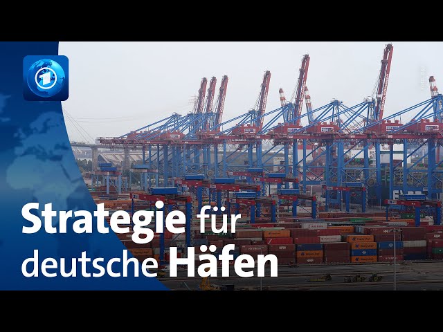 ⁣Bundeskabinett verabschiedet Strategie für deutsche Häfen