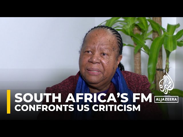 South Africa's FM confronts US criticism, hopes for stronger ties amid Hamas allegations