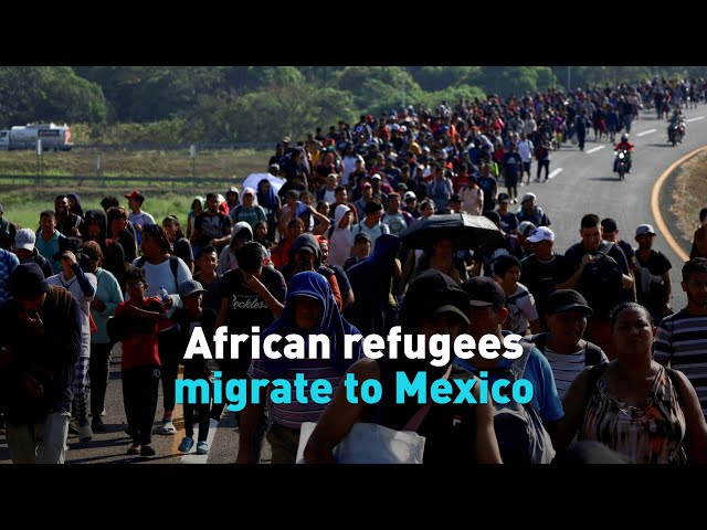 African refugees migrate to Mexico