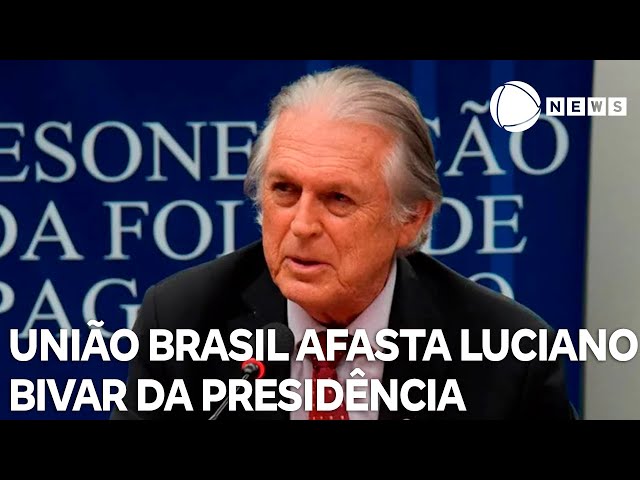 União Brasil afasta Luciano Bivar da presidência do partido