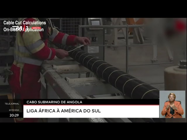 Cabo Submarino de Angola - Liga África à América do Sul