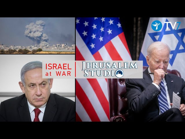 US - Israel Relations, Amid Rising Bilateral Tensions : Israel at War – Jerusalem Studio 844