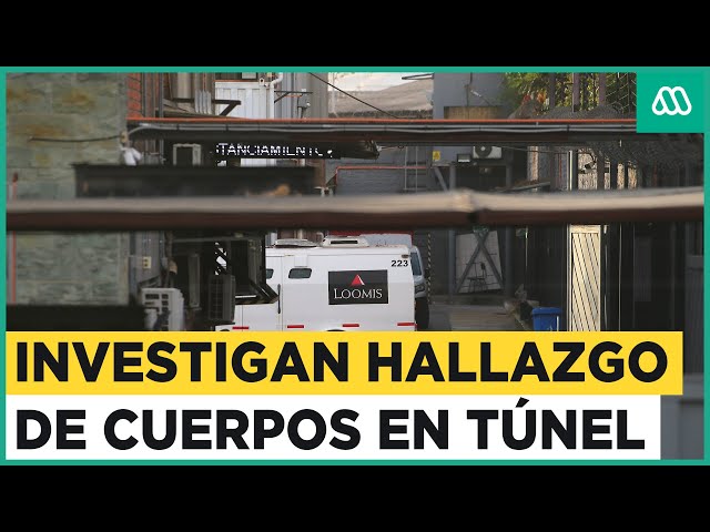 Investigan hallazgo de cuerpos en túnel: Derrumbe habría provocado accidente