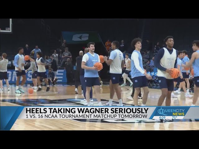 UNC getting ready for first round of NCAA Tournament in Charlotte