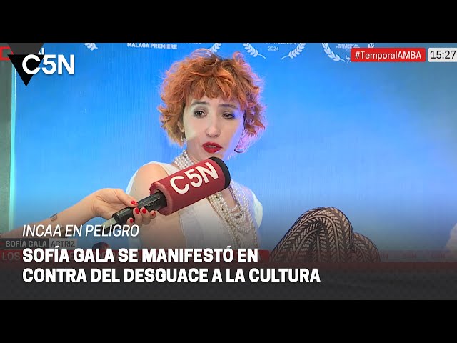 SOFÍA GALA: "Quieren un PUEBLO SIN CULTURA para CONTROLARLO"