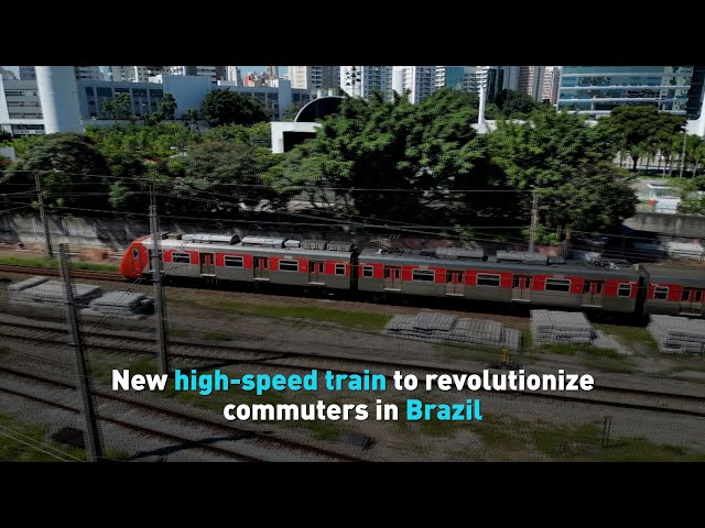 New high-speed train to revolutionize commuters in Brazil