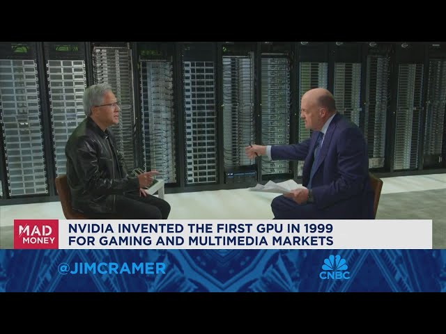 Nvidia's a market maker, not share taker, says CEO Jensen Huang