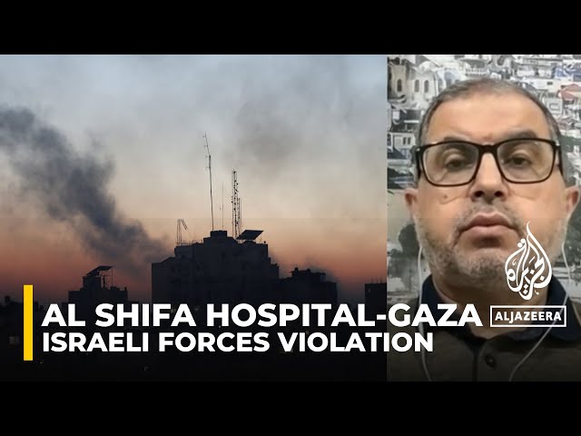 Al Shifa doctor: Israeli forces detained several medical staff during a raid on the hospital