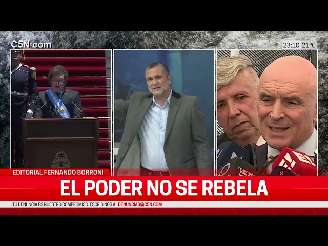 El EDITORIAL de Fernando Borroni en SIN LUGAR PARA LOS DÉBILES