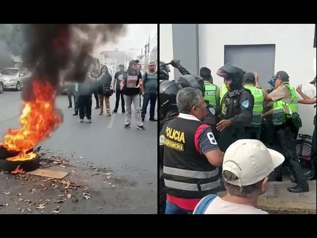 Trabajadores de 'Maranguita' protestaron pidiendo restructuración de PRONACEJ y mejoras la