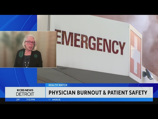 ⁣Health expert breaks down physician burnout and patient safety