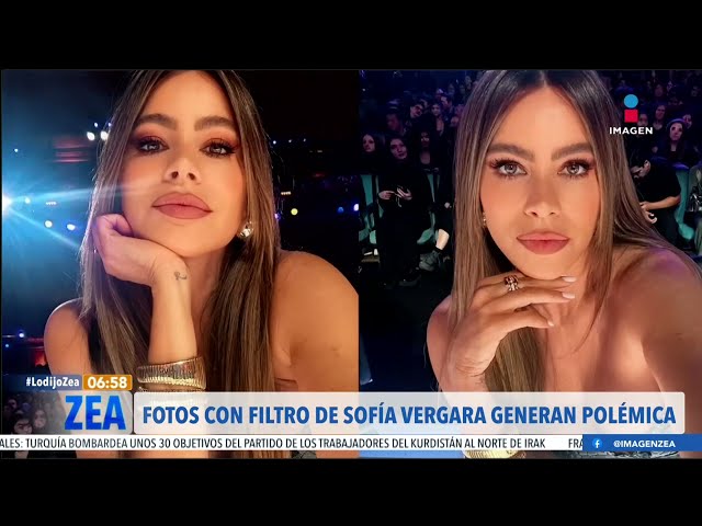 Fotos de Sofía Vergara generan polémica | Noticias con Francisco Zea