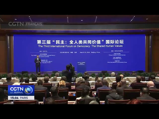 Un Forum international sur la démocratie ouvert à Beijing