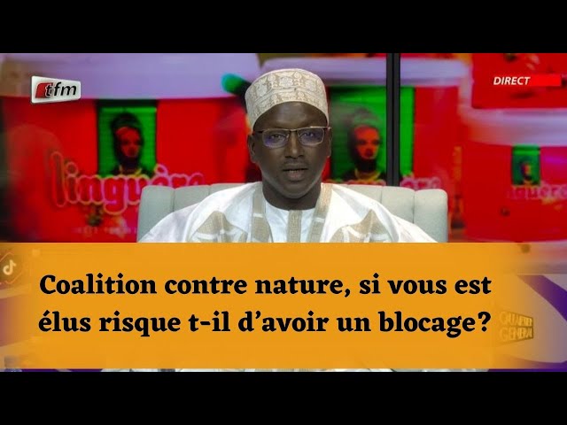 Coalition contre nature, si vous est élus risque t-il d’avoir un blocage?