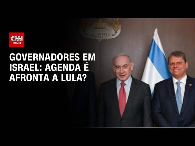 Cardozo e Coppolla debatem se agenda de governadores em Israel é afronta a Lula | O GRANDE DEBATE