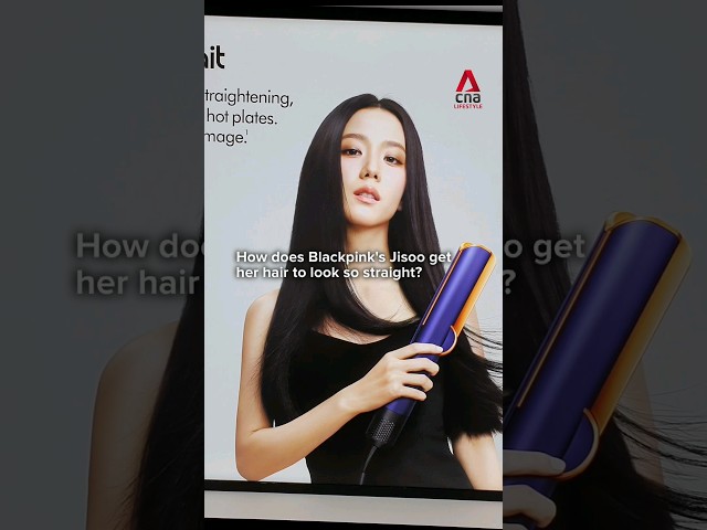 Dyson's Airstrait straightener pop-up at Jewel Changi Airport