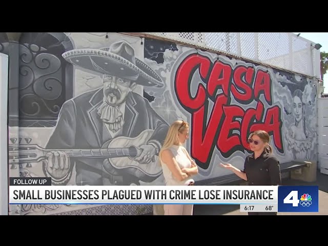 Small businesses in Sherman Oaks plagued with crime lose insurance