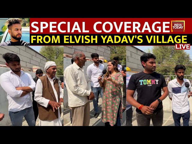 Elvish Yadav News LIVE | Elvish Yadav’s Snake Venom Case | Coverage From Elvish Yadav's Village