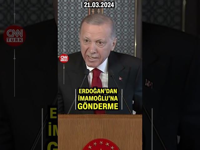 Erdoğan'dan İmamoğlu'na Metro Göndermesi: "Şu Andaki Belediye Başkanı Bunu da Sahiple