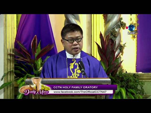 21 MARCH 2024 -  HOMILY by Rev.  Fr.  Celso Magbanua