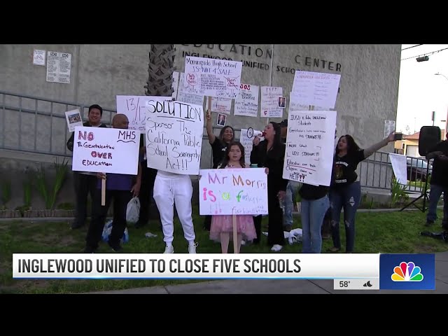 Inglewood Unified to close 5 schools