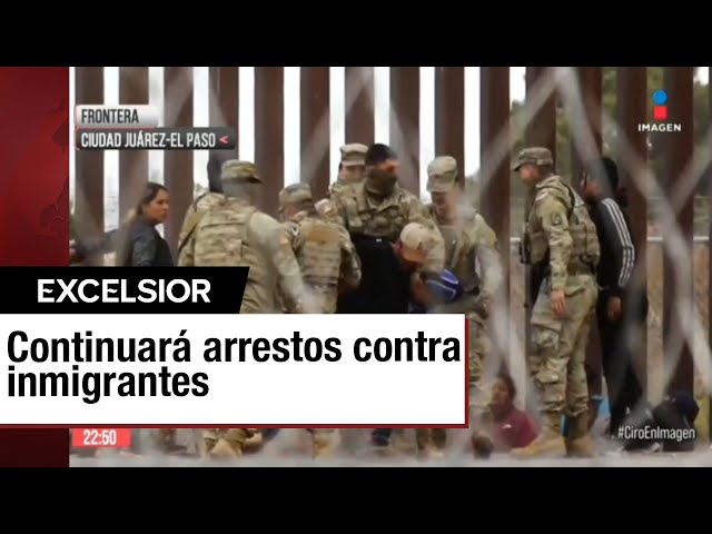 Gobernador de Texas afirma continuará con arrestos de migrantes