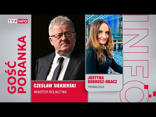 ⁣Czesław Siekierski: Polska jest skazana na rywalizację z rolnictwem ukraińskim | GOŚĆ PORANKA