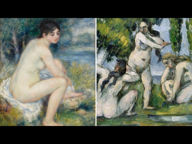 Milan exhibition compares the styles of Impressionist founding fathers Cézanne and Renoir